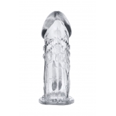 Прозрачная насадка на пенис Uco - 13 см. - A-toys - в Жуковском купить с доставкой