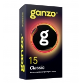 Классические презервативы с обильной смазкой Ganzo Classic - 15 шт. - Ganzo - купить с доставкой в Жуковском