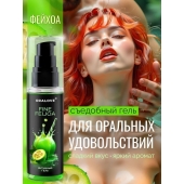 Съедобная смазка на водной основе с ароматом фейхоа - 60 гр. - Биоритм - купить с доставкой в Жуковском