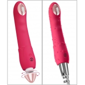 Малиновая насадка на душ с вибрацией Showers to orgasm - 20,1 см. - Orion - купить с доставкой в Жуковском