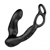 Черный двухмоторный массажер простаты Nexus Simul8 Wave Edition - Nexus Range - в Жуковском купить с доставкой