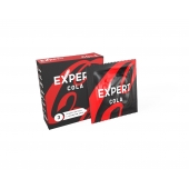 Презервативы с ароматом колы Expert Cola - 3 шт. - Expert - купить с доставкой в Жуковском