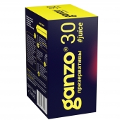 Ароматизированные презервативы Ganzo Juice - 30 шт. - Ganzo - купить с доставкой в Жуковском