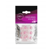 Прозрачная сквозная насадка на пенис с цветными шариками - Erowoman-Eroman - в Жуковском купить с доставкой