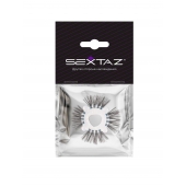 Эластичное эрекционное кольцо с черными «ресничками» - Sextaz - в Жуковском купить с доставкой