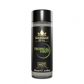 Массажное масло c ароматом тропических фруктов Massage Oil - 100 мл. - HOT - купить с доставкой в Жуковском
