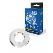 Прозрачное эрекционное кольцо-бублик - Sex Expert - в Жуковском купить с доставкой