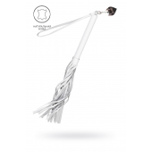 Белая кожаная плеть - 50 см. - Pecado - купить с доставкой в Жуковском