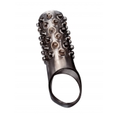 Дымчатая насадка на пенис с выпуклостями - 12 см. - Sex Expert - в Жуковском купить с доставкой