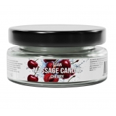 Массажная свеча «Спелая вишня» - 50 мл. - SGAN - купить с доставкой в Жуковском