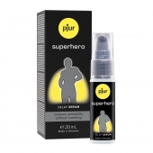 Пролонгатор-сыворотка pjur Superhero Delay Serum - 20 мл. - Pjur - купить с доставкой в Жуковском