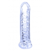 Прозрачная насадка-удлинитель Stretchy Touch - 18 см. - NMC - в Жуковском купить с доставкой