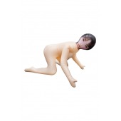 Телесная надувная секс-кукла в позиции догги-стайл - NMC - в Жуковском купить с доставкой