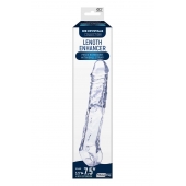 Прозрачная насадка-удлинитель Length Enhancer с подхватом - 22,3 см. - NMC - в Жуковском купить с доставкой