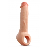 Телесная насадка-удлинитель Thrive 8.75 Inch Realistic Penis Extender Sleeve - 22,2 см. - Blush Novelties - в Жуковском купить с доставкой