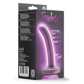 Фиолетовая насадка с гладкой поверхностью Surrender 4.75 Inch Beginner Pegging Dildo - 12 см. - Blush Novelties - купить с доставкой в Жуковском