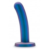 Синяя насадка с гладкой поверхностью Surrender 5.75 Inch Intermediate Pegging Dildo - 14,6 см. - Blush Novelties - купить с доставкой в Жуковском