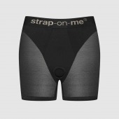 Трусики-шорты для фиксации насадок Strap-on-me Harness Lingerie Halo - size XS - Strap-on-me - купить с доставкой в Жуковском