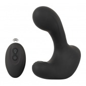 Черная анальная вибропробка с функцией расширения RC Butt Plug with 3 functions - Orion - в Жуковском купить с доставкой