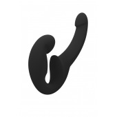 Черный безремневой страпон Share Lite - Fun Factory - купить с доставкой в Жуковском