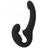 Черный безремневой страпон Share Lite - Fun Factory - купить с доставкой в Жуковском