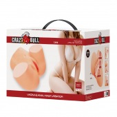 Телесный мастурбатор Liora с 2 любовными тоннелями - Baile - в Жуковском купить с доставкой