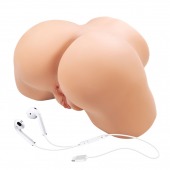 Телесный мастурбатор Olivia с 2 любовными отверстиями - Baile - в Жуковском купить с доставкой