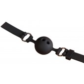 Малый силиконовый кляп-шар на ремешках - Orion - купить с доставкой в Жуковском