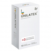 Разноцветные ароматизированные презервативы Unilatex Multifruit  - 12 шт. + 3 шт. в подарок - Unilatex - купить с доставкой в Жуковском