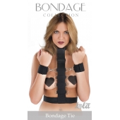 Фиксатор рук к груди увеличенного размера Bondage Collection Bondage Tie Plus Size - Lola Games - купить с доставкой в Жуковском