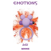 Сиреневое эрекционное виброколечко Emotions Minnie - Lola Games - в Жуковском купить с доставкой