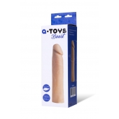 Реалистичная насадка с ярко выраженной головкой - 16,5 см. - A-toys - в Жуковском купить с доставкой