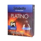 Стимулирующая насадка с усиками Platino  Вулкан - Sitabella - купить с доставкой в Жуковском