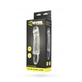 Прозрачная насадка с петлёй для фиксации - 14 см. - ToyFa - в Жуковском купить с доставкой