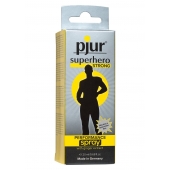 Спрей-пролонгатор длительного действия pjur SUPERHERO Strong Spray - 20 мл. - Pjur - купить с доставкой в Жуковском