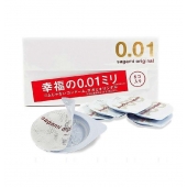 Супер тонкие презервативы Sagami Original 0.01 - 5 шт. - Sagami - купить с доставкой в Жуковском