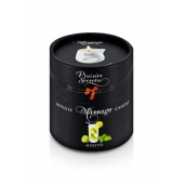 Массажная свеча с ароматом мохито Bougie de Massage Mojito - 80 мл. - Plaisir Secret - купить с доставкой в Жуковском