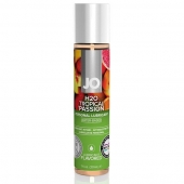 Смазка с ароматом тропических фруктов JO Flavored Tropical Passion - 30 мл. - System JO - купить с доставкой в Жуковском