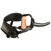 Женский страпон с вагинальной пробкой Woman Strap - 12 см. - LOVETOY (А-Полимер) - купить с доставкой в Жуковском