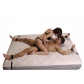 Бондаж для фиксации на кровати Frisky Bedroom Restraint Kit - XR Brands - купить с доставкой в Жуковском