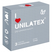 Презервативы с точками Unilatex Dotted - 3 шт. - Unilatex - купить с доставкой в Жуковском
