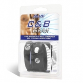 Утяжка для мошонки и пениса Cock Ring With 1  Ball Stretcher And Optional Weight Ring - BlueLine - купить с доставкой в Жуковском