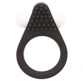 Чёрное эрекционное кольцо LIT-UP SILICONE STIMU RING 1 BLACK - Dream Toys - в Жуковском купить с доставкой