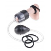 Комактная помпа-насос для головки Suck N’ Stroke Head Pump - Pipedream - в Жуковском купить с доставкой