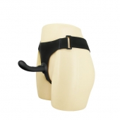 Страпон с изогнутой головкой Ultra Harness Curvy Dildo - 15,8 см. - Baile - купить с доставкой в Жуковском