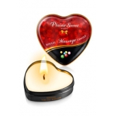 Массажная свеча с ароматом бубль-гума Bougie Massage Candle - 35 мл. - Plaisir Secret - купить с доставкой в Жуковском
