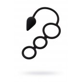 Тройное эрекционное кольцо с анальным хвостом Drop S-size - Erotist Adult Toys - в Жуковском купить с доставкой