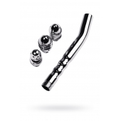 Металлический анальный душ с тремя насадками - ToyFa - купить с доставкой в Жуковском