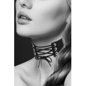 Оригинальный ошейник-чокер со шнуровкой - Bijoux Pour Toi - купить с доставкой в Жуковском