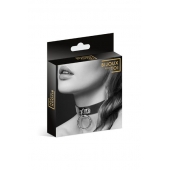 Узенький ошейник из полиуретана с кольцом - Bijoux Pour Toi - купить с доставкой в Жуковском